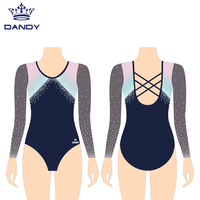 Nouveau design de vêtements de danse rythmique pour filles design personnalisé à manches longues vêtements de danse pour enfants justaucorps de gymnastique de compétition