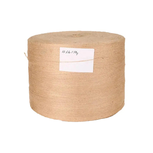 Hilo de Yute Natural de 10 Libras, 1 Capa, Resistente y Ligero, para Forro de Alfombras, Manualidades, Cordones, Tejido, Embalaje y Textiles - Product Image 1