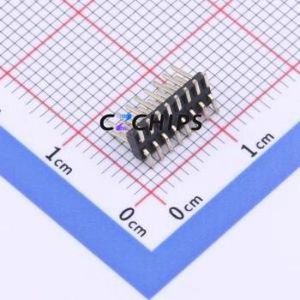 PZ127-2-08-S Pin Header SMD,P=1.27mm Connector ( Pin Structure: 2x8P )( Pitch: 1.27mm )( Row Spacing: 1.27mm ) - Product Image 2