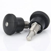 Acier inoxydable et acier au carbone Mini Index Plunger Spring Locking Plastic Pull Knob Spring-Loaded Pin