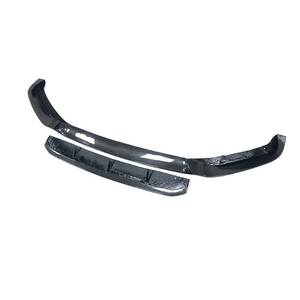 Splitter per paraurti anteriore in fibra di carbonio stile V per <span class=keywords><strong>BMW</strong></span> F85 F86 X5M X6M 2014-2019 - Product Image 2