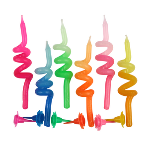 Décoration de gâteau de cire de paraffine faite à la main colorée décoration d'anniversaire et de fête de forme de printemps pour les occasions de Pâques et de Diwali - Product Image 3