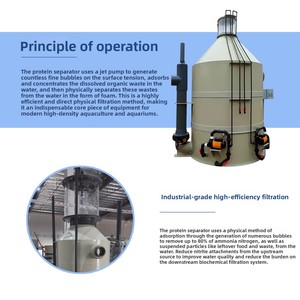 Écumeur de protéines d'élimination organique à haute efficacité-RAS Utilisation aquacole d'eau douce/marine - Product Image 4
