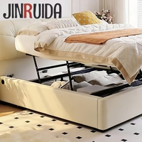 Jinruida Vérin hydraulique électrique robuste en acier pour cadre de coffre de rangement de lit, avec support de quincaillerie amortisseur, Modèle JRD-CYJSQ