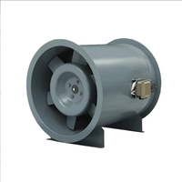 Ventilateur Axial à Haute Température Industriel à Haute Efficacité Électrique pour le Contrôle des Incendies HTF à Haute Pression Évacuation de la Fumée Pure