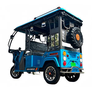 Custom Gesloten 2000W 72 V Vervoeren 5 Passagiers Vervoer Volwassen Elektrisch Voertuig Taxi <span class=keywords><strong>3</strong></span>-wielige Vracht En Elektrische Passagier Driewieler - Product Image 4