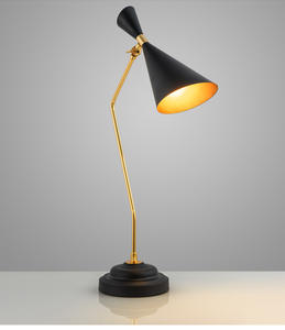 Lampes de bureau, abat-jour blanc, lampe de bureau réglable, taille moyenne, LED, lampes de bureau multifonctionnelles, utilisation nocturne, électrique, hôtel - Product Image 6