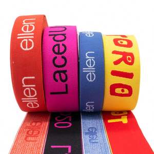 Cinta Elástica Jacquard Personalizada, Cinta Elástica de Nailon para Ropa Interior - Product Image 6