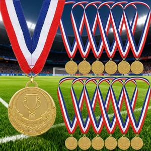 Médaille en or, argent et bronze pour compétitions sportives en plein air, design personnalisé avec votre logo, médaille vierge – Vente chaude - Product Image 1