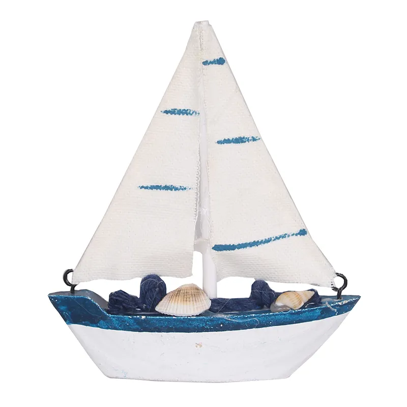 Akdeniz yaratıcı yelken modeli: ev süs ve dekoratif reçine zanaat