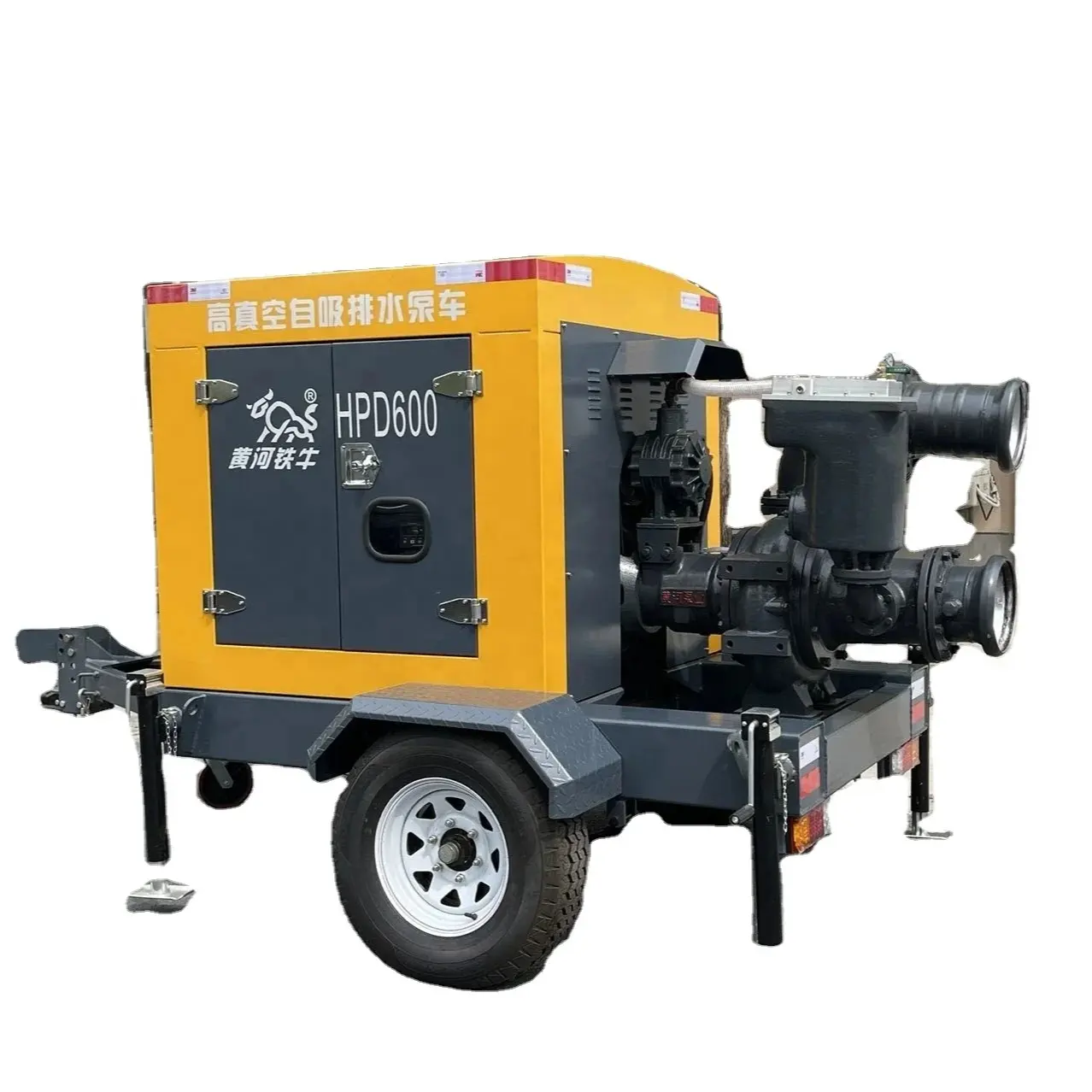 Mesin pompa air irigasi pertanian Diesel untuk seri pompa air besi cor