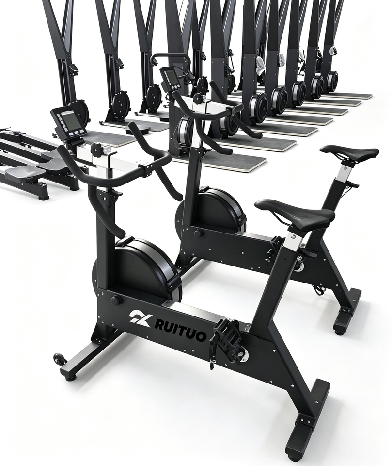 Commercial Gym Air Bike Cross Fan Bike Outdoor Exercise Equipment ...