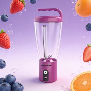 USB Rechargeable Cordless 1000ml 150W Heavy Duty Ice Crusher Low Noise BPA Free Portable Multifunctional Smoothie <b>Maker</b> - Product Image 4