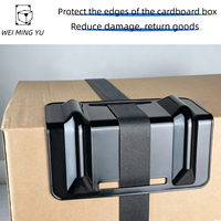 Protecteurs d'angle en plastique en forme de L pour emballage de fret, résistants, durables, imperméables, feuilles de protection amortissantes