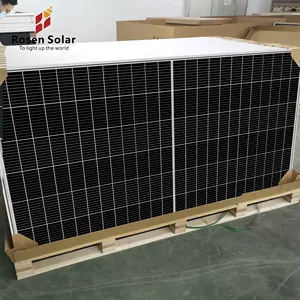 High Efficiency Half Cell Solar Panels 550w 6000w Solar Panels For Solar Power System