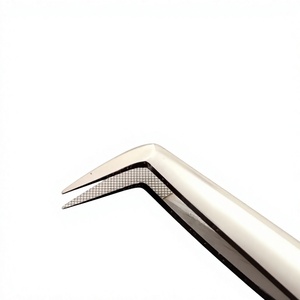 Stainless Steel False <b>Eyelash</b> Tweezers Set Accuram High Precision Lash <b>Application</b> Tweezers Beauty Salon and Lash Extensions - Product Image 3
