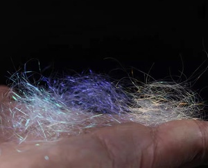 Doblaje de hielo UV Ice Dub 4 g/paquete <span class=keywords><strong>Hilo</strong></span> Fibras holográficas Ala Trucha <span class=keywords><strong>Ninfa</strong></span> Materiales para atar moscas - Product Image 5