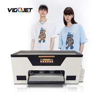 2024 baru teknologi cetak Uv Dtf 2 in 1 30cm Mini A3 Dtf A4 Tshirt Printer gulungan untuk gulungan Impresora