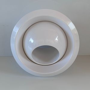 ABS Plastic Eyeball Spout Ball Jet Nozzle Air Diffuser Adjustable 360 Degree Long Distance Air Vent for HVAC Systems - Product Image 4