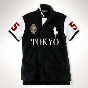 Camiseta Casual para Hombre, Ecológica, Bordada, de Punto, 100% Algodón, Manga Corta, Cuello Camisero, Talla Grande, Deportiva - Product Image 2