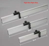 Clôture de barre de scie de Table L-HT106 avec règle et piste en t d'arrêt