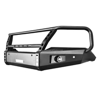 Parachoques Delantero de Acero Resistente para Automóvil con Luces LED, Compatible con Múltiples Modelos para Lc200, Toyota, Nissan, Ford, Jeep, Toyota Hilux