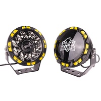 5 pouces Super lumineux 60W LED lumière de travail 6000K 12-24V tout-terrain conduite lumière projecteur Spot lampe IP68 étanche 6000LM lampes Laser