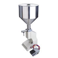 Machine de pesage et de dosage pneumatique compacte A02 pour crèmes cosmétiques, miel, pâtes, liquides, aliments et bière en bouteilles en verre