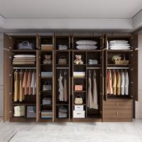 Armoire en panneaux de mélamine, armoire de style moderne et simple