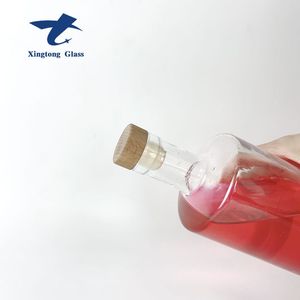 Chai thủy tinh 500ml, 100ml, 200ml, 250ml, 330ml và như vậy với trọng lượng khác nhau và hình dạng khác nhau cho Vodka, whisky, Tequila - Product Image 4