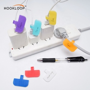 Đa-Màu Tự Dính Nhãn Cáp Hai Mặt Nylon Có thể Ghi Móc Vòng Dây Thẻ Tùy Chỉnh Dot Quản Lý Cáp Dây Dây - Product Image 5