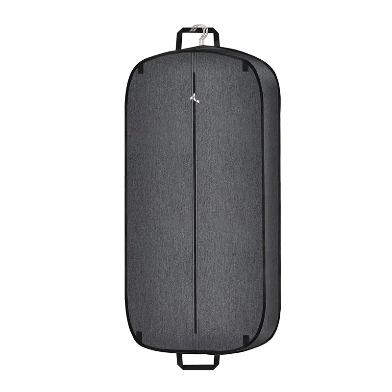 耐引裂性スーツバッグヘビーデューティー防水ガーメントバッグ荷物旅行カスタマイズされたロゴガーメントバッグ