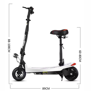 24V 12.5AH 10 pulgadas Precio de fábrica Adulto OEM Adultos Plegable Personalizado Electrica Patinete eléctrico <span class=keywords><strong>E</strong></span> Scooter con asiento - Product Image 6