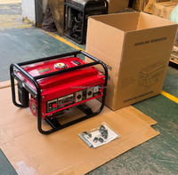 SUNHOO TIGER OEM Viertakt-Handbetriebener 2000W Tragbarer Kleiner Benzingenerator mit Luftfilter und Automatischem Regler