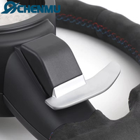 Volant sport M à fond plat en suède synthétique complet pour BMW Série 3 E70 E71 E81 E88 E89 E90 E91 E92 E93 M3 M5 – Amélioration – Vente Flash