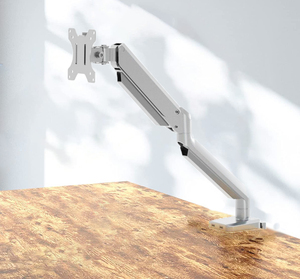 Bán Buôn Đầy Đủ Nhôm Khí Rắn Mùa Xuân Vesa Tấm Máy Tính Cánh Tay Duy Nhất AG8-21 Phù Hợp Với 13 "-32" Màn Hình <span class=keywords><strong>LCD</strong></span> Màn Hình Gắn Cánh Tay - Product Image 2