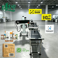 Machine de marquage automatique au laser UV ASL BELGISI GS1 pour codes de traçabilité DataMatrix, avec pagination automatique, pour emballages de snacks et flexibles