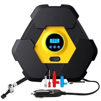 12v arrêt automatique numérique préfabriqué Portable Automobile gonfleur de pneu Mini pompe à air de pneu