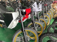 Nueva Bicicleta Eléctrica Todoterreno SS30 de 22000W para Adultos, Batería de 72V 75AH, Alcance de 200km, Velocidad de 130-150km/h para Recorridos de Larga Distancia