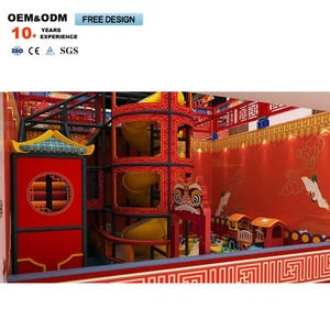 Nuevo Diseño de Parque Infantil Interior, Equipo de Juego Suave, Paredes de Escalada, Juegos de Parque de Diversiones, Piscina de Pelotas con Tobogán - Product Image 4