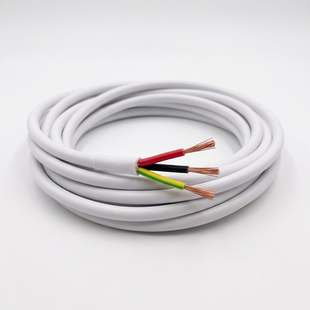 RVV 3 Core 300V 4 AWG Copper PVC Insulated PVC Sheathed Flexible Control Cable Equipment Connection