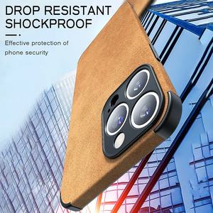 Custodia per Telefono in Pelle di Agnello su Misura per <span class=keywords><strong>iPhone</strong></span> 17 16 15 <span class=keywords><strong>Pro</strong></span> <span class=keywords><strong>Max</strong></span> Mobile <span class=keywords><strong>13</strong></span> 12 11 14 Plus Accessori Cover Posteriore in Silicone PU - Product Image 5