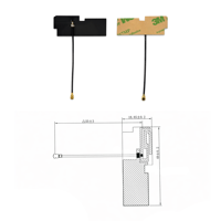 Antenne 4G LTE interne d'usine 824-2690 MHz FPC 50 Ohm double bande 2 dBi de gain intégrée pour routeur d'appareil IoT personnalisé