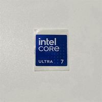 Autocollants pour ordinateur portable/PC/tablette/ordinateur de bureau Intel Core Ultra 7/5/9, logo Internet, autocollants unilatéraux, authentiques OEM, stock en stock, 6 mois, 100% authentiques