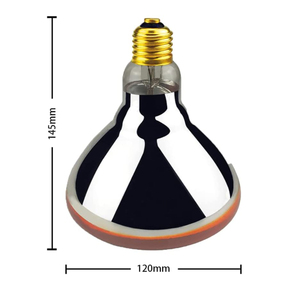 Lámpara de calor infrarrojo de bajo costo Bongbada para granja avícola de lechones de cabra E27 110V 230V lámpara de calefacción de cerdo 150W lámpara de calefacción para pollitos - Product Image 3