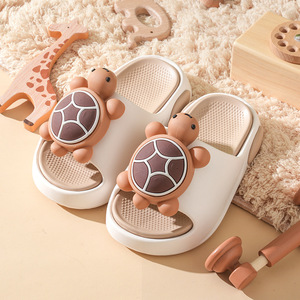 รองเท้าแตะเด็กสไตล์เกาหลี ระบายอากาศได้ดี ลายเต่า สำหรับเด็กชายและเด็กหญิง ใช้ได้ทั้งภายนอกและภายในบ้านในช่วงฤดูร้อน - Product Image 5
