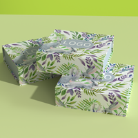 Boîte magnétique de luxe de haute qualité pour bonbons au chocolat boîte de cadeaux d'emballage à clapet pour biscuits boîte de séparateurs d'insertion en plastique