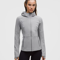 Veste de sport pour femme, coupe ajustée, grande taille, écologique, avec logo, confortable, style motard
