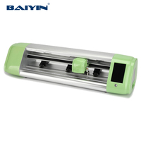 Machine de découpe de bureau compacte Baiyin avec moteur pas à pas, positionnement automatique, largeur de coupe de 390 mm, AC 90-240V pour caméra
