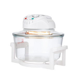 Freidora de aire multifuncional de vidrio, horno eléctrico sin aceite, con diseño de onda de luz <span class=keywords><strong>visual</strong></span>, para patatas fritas, hogar - Product Image 2
